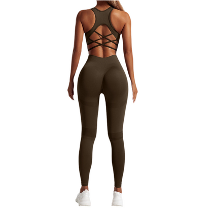 Hip-Lifting Sports Leggings Yoga Clothes Set - High Performance Activewear
