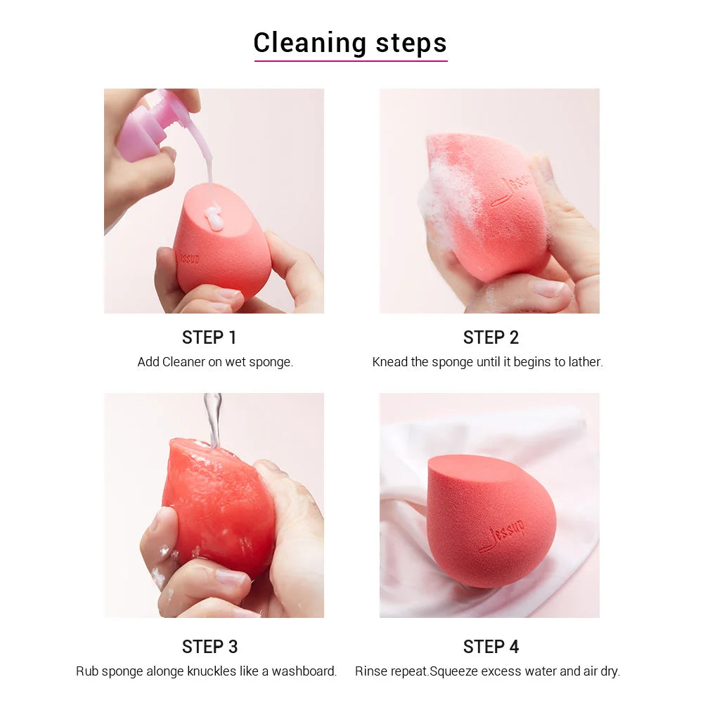 Jessup Makeup Sponge Professional Cosmetic Puff Soft Foundation Blending Cream Concealer Beauty Tools