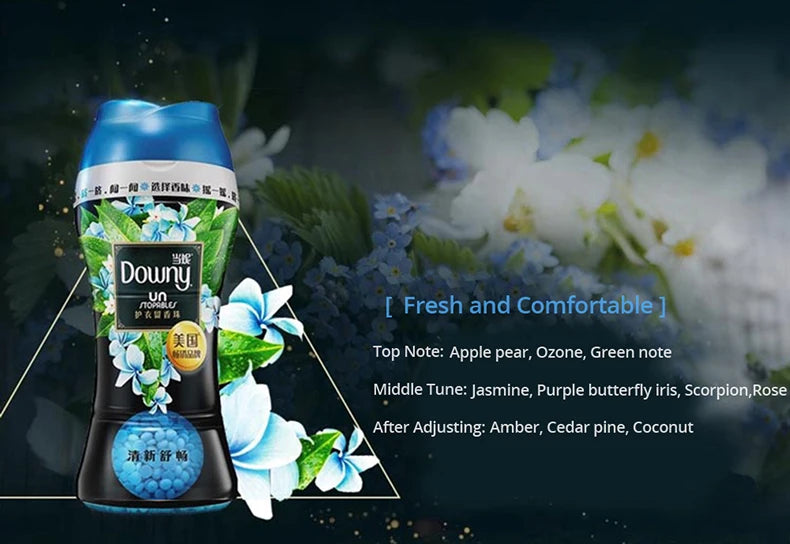 Downy Fragrance Beads for Soften Clothes Continue Scent P&G In-Wash Perfume Booster Beads Fresh Concentrate Fabric Conditioner