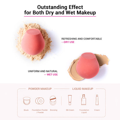 Jessup Makeup Sponge Professional Cosmetic Puff Soft Foundation Blending Cream Concealer Beauty Tools