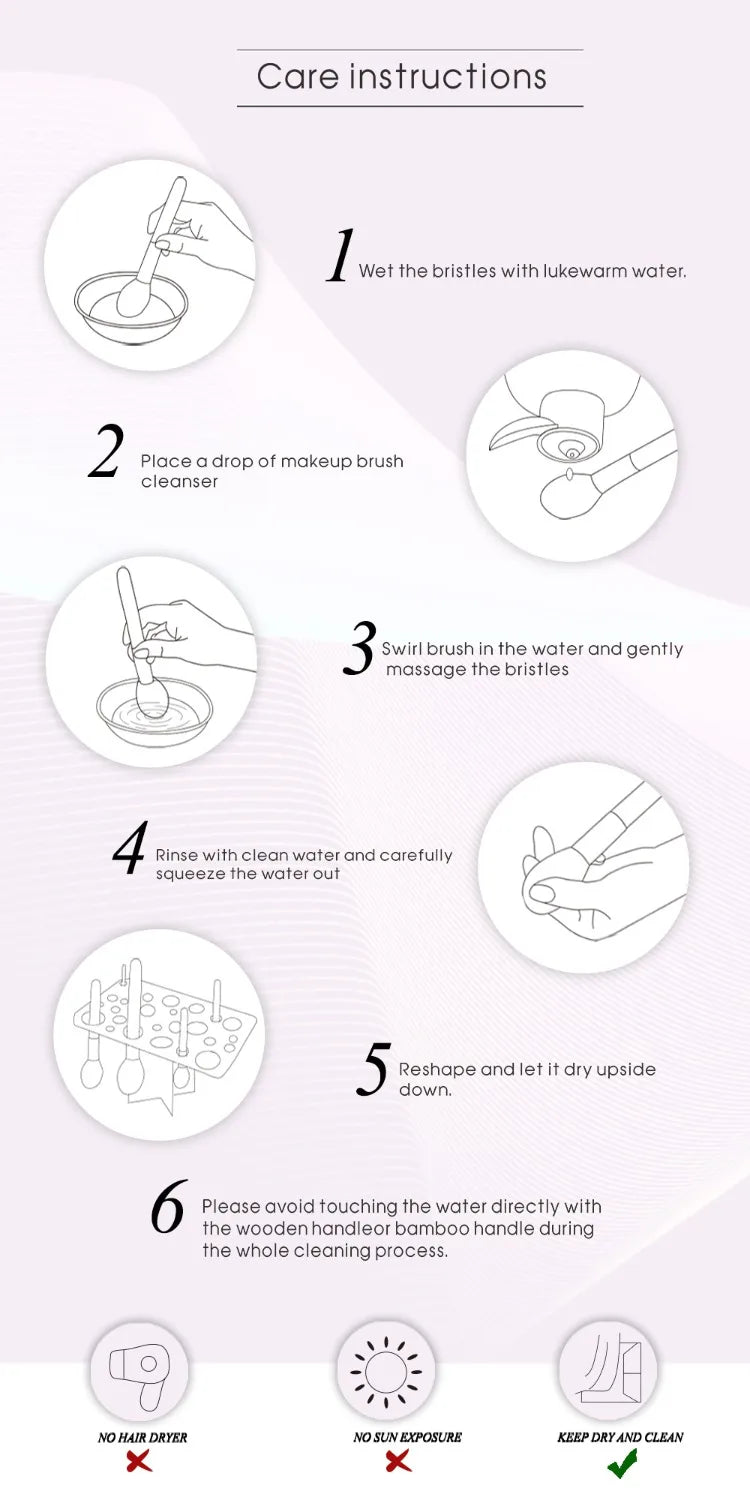 Jessup brushes 18pcs Makeup brushes set Powder Foundation Precision Blush Angled Contour Pencil Eyeshadow Eyeliner Eyebrow