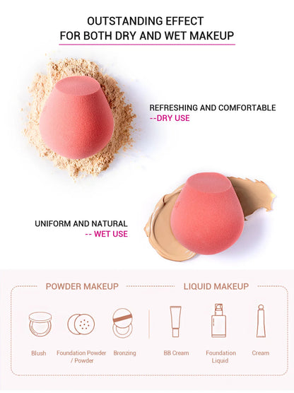 Jessup Makeup Sponge Professional Cosmetic Puff Soft Foundation Blending Cream Concealer Beauty Tools