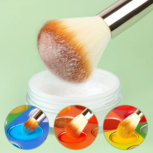 Jessup Professional Makeup Brushes Set Foundation Powder Eyeshadow Liner Blending Brush Make Up Tools Kit Bamboo Synthetic Hair