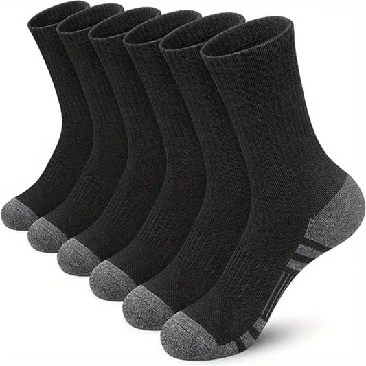 Athletic Socks Plus Size  Mid Tube Cotton Breathable