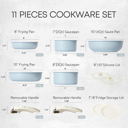 Removable Pot Set Non-stick Pan