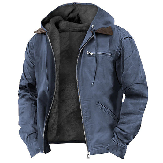 Casual Men's  Zipper Pocket Jacket