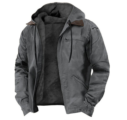 Casual Men's  Zipper Pocket Jacket