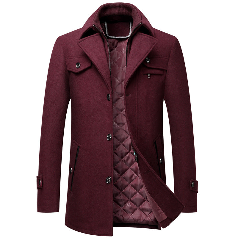 Men's  Thickened Overcoat Jacket