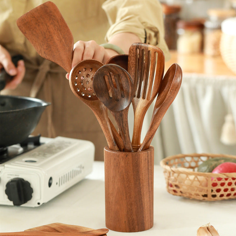 Wooden Non-stick Pan Kitchenware