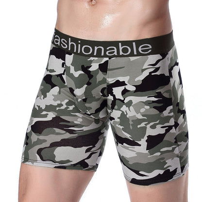 Men's Printed Cotton Boxer Briefs