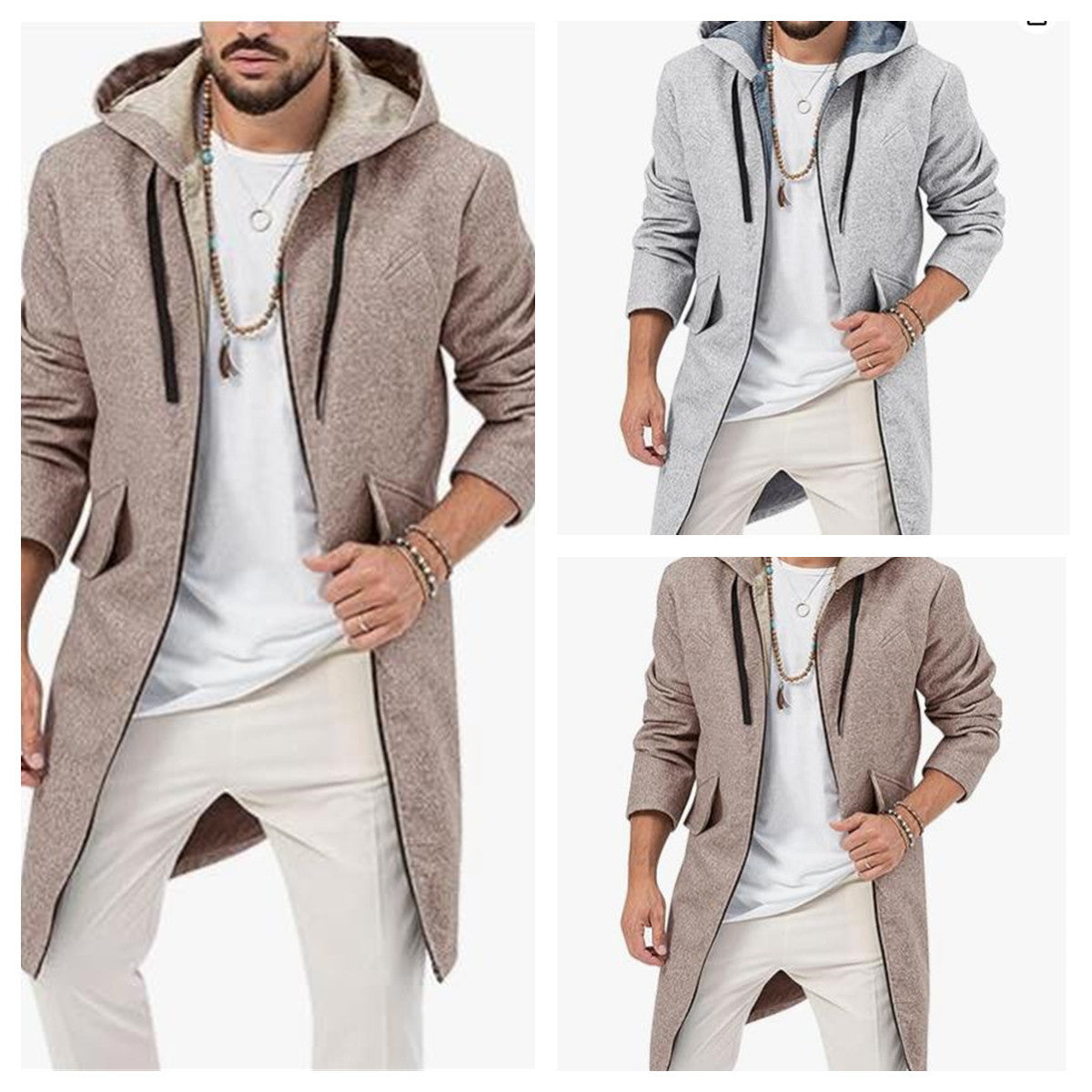 Hooded Jacket Zipper