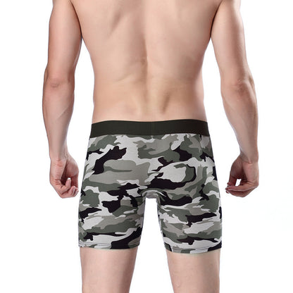 Men's Printed Cotton Boxer Briefs