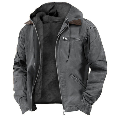 Casual Men's  Zipper Pocket Jacket