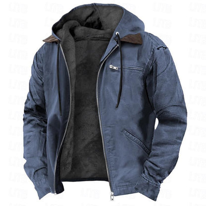 Casual Men's  Zipper Pocket Jacket