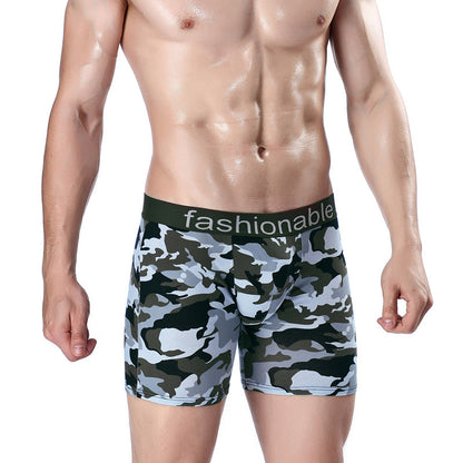 Men's Printed Cotton Boxer Briefs