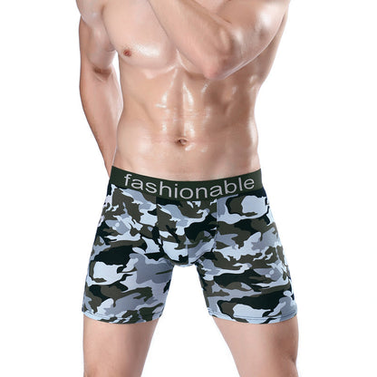 Men's Printed Cotton Boxer Briefs