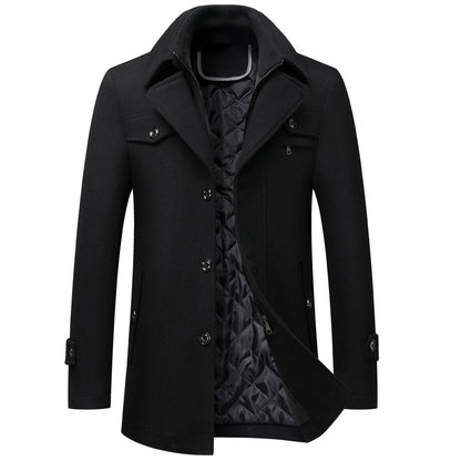 Men's  Thickened Overcoat Jacket