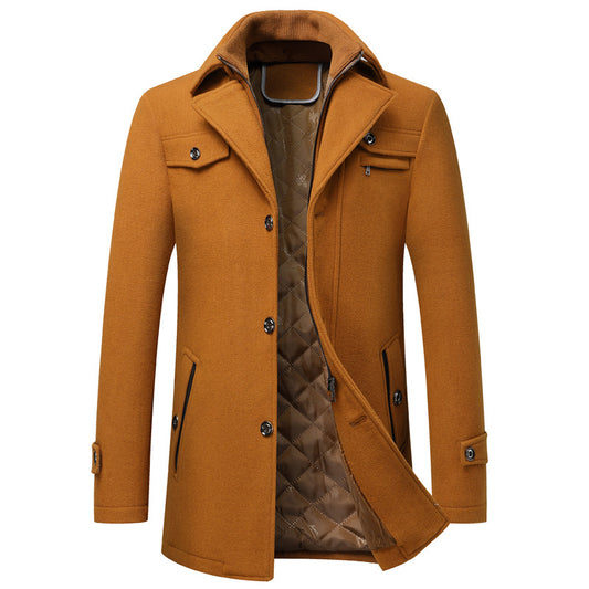 Men's  Thickened Overcoat Jacket