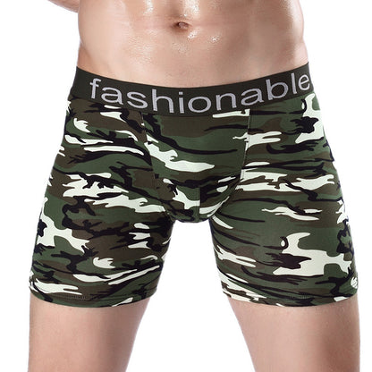 Men's Printed Cotton Boxer Briefs