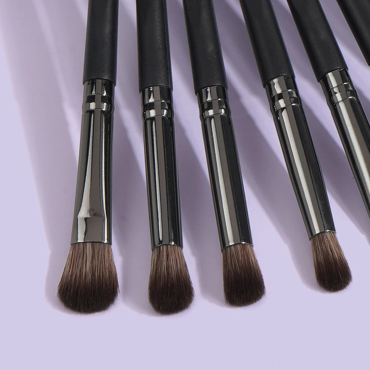 MAANGE Eye Makeup Brushes Kit 7PCS Eyeshadow Makeup Brushes Set Blending Soft Synthetic Bristle Lip Brush Cosmetic Beauty Tools