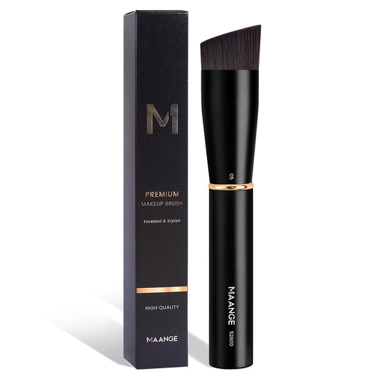 MAANGE 1pc Professional Angled Flat Makeup Brush for Foundation Brush Concealer/BB Cream/Air Cushion Makeup Accessories Gifts
