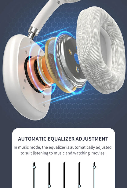 P9 Promax Headphones Wireless Bluetooth Headsets Outdoor Sports Gaming Wireless earphones Supports TF Card for Pc Smartphone