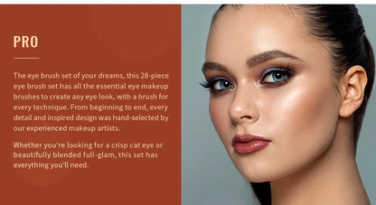 Jessup Eye Makeup Brushes Set,Professional Makeup Brush,Synthetic Eye Blending Brush Eyeshadow Brush Eyebrow Crease Shader T341