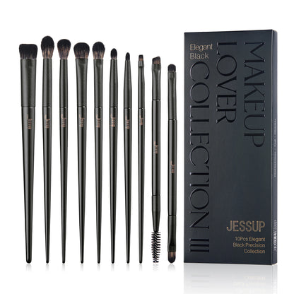 Jessup Makeup Brushes Set,10-14pcs Make Up Brush Contour Foundation Powder Eyeshadow Highlight Blending Concealer Liner T336