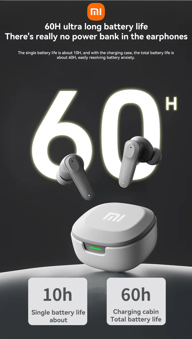 Xiaomi A98 Wireless with Bluetooth 5.3 Headset HiFi Stereo Waterproof Headphones Built-in Microphone Sports Earbuds