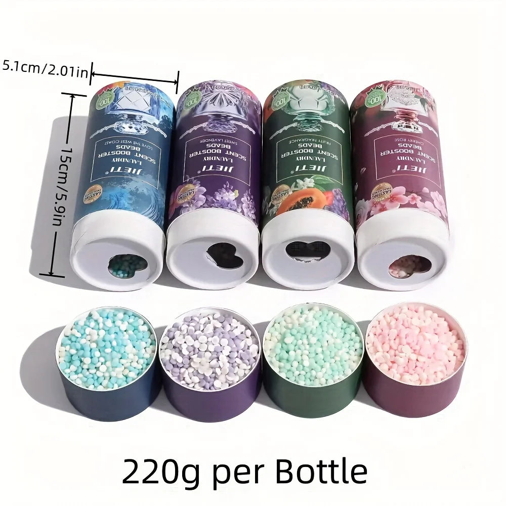 New Luxurious Scented Laundry Beads - Softens & Freshens Fabrics, Gentle Cleaning, Available in 4 Scents,Perfect for Home & Dorm