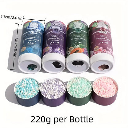New Luxurious Scented Laundry Beads - Softens & Freshens Fabrics, Gentle Cleaning, Available in 4 Scents,Perfect for Home & Dorm