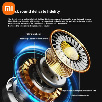 Xiaomi A98 Wireless with Bluetooth 5.3 Headset HiFi Stereo Waterproof Headphones Built-in Microphone Sports Earbuds