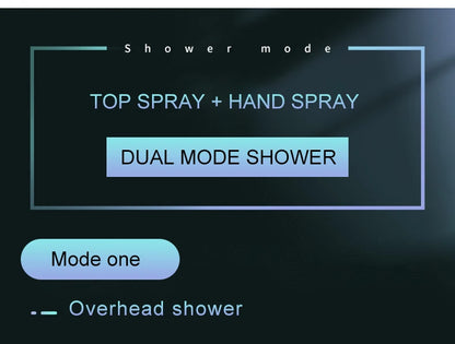 Bathroom 6 ”8 inch shower head ABS Chrome shower head water saving bathroom rain spa square handheld ELA087-1