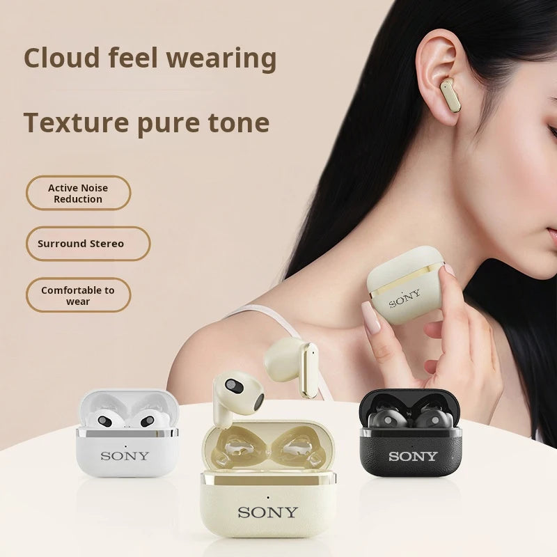 Original Sony Wireless Earbuds Bluetooth Earphones 5.3 TWS Headset Touch Control Sports Gaming Headphones with ENC Mic Noise