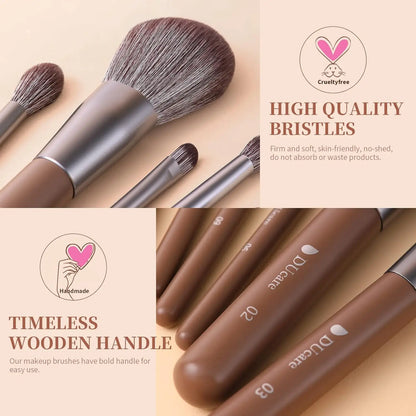 DUcare Professional Makeup Brush Set 10-32Pc Brushes Makeup Kit Synthetic Hair Foundation Power Eyeshadows Blending Beauty Tools
