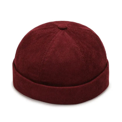 New Four Seasons Hats, Tide Melon Skin Hats, Beanie Landlord Hats, Spring And Autumn Versatile Hip Hop Hats, Round Hats, Casual