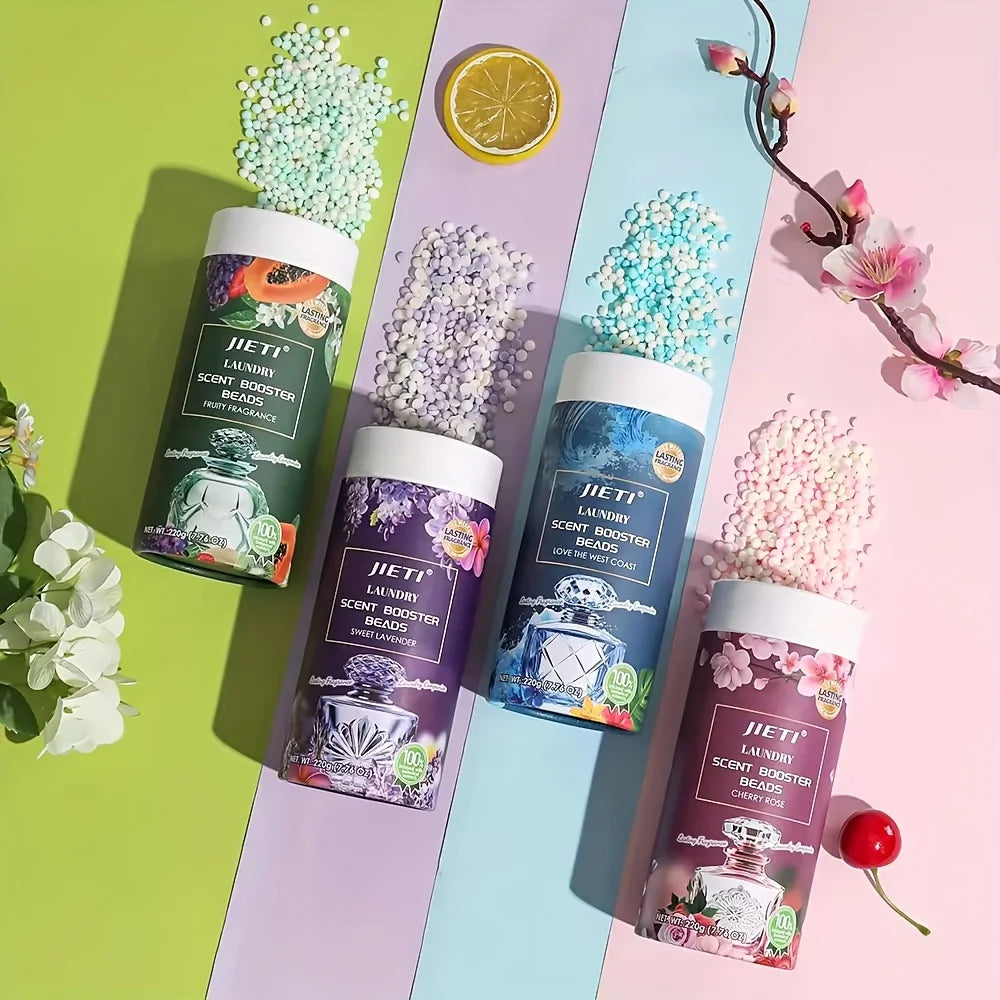 New Luxurious Scented Laundry Beads - Softens & Freshens Fabrics, Gentle Cleaning, Available in 4 Scents,Perfect for Home & Dorm