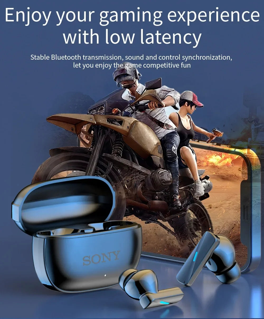 Sony TWS Headset Wireless Earphones Bluetooth Headphones Sport Stereo Fone Bluetooth Earbuds Cable For Xiaomi Huawei iPhone