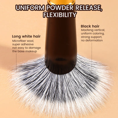 MAANGE 3pcs Dual-Head Multifunctional Makeup Brushes Sloping Foundation Concealer Brush Kabuki for Liquid Cream Blending Beauty