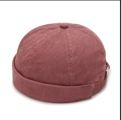 New Four Seasons Hats, Tide Melon Skin Hats, Beanie Landlord Hats, Spring And Autumn Versatile Hip Hop Hats, Round Hats, Casual