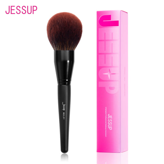 Jessup Powder Brush Makeup Large Finishing Mineral Powder Brush,Vegan Flawlessl Face Brush makeup for Powder&Blush&Bronzer MUL01