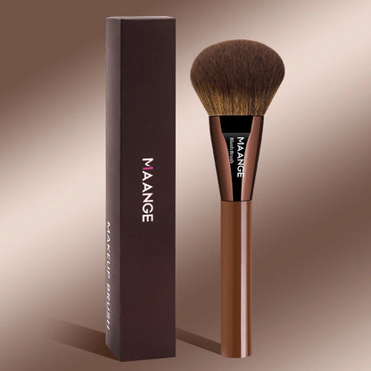 MAANGE Professional Makeup Brush Multifunctional Foundation Brush Blending Powder Tapered Kabuki Contour Brush Soft Dense Hair