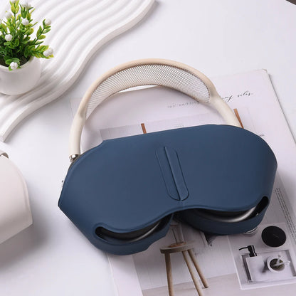For AirPods Max Case Smart Earphone Protective Cover For Apple AirPods Max Leather Cases Soft Headphone Bags Coque Accessories