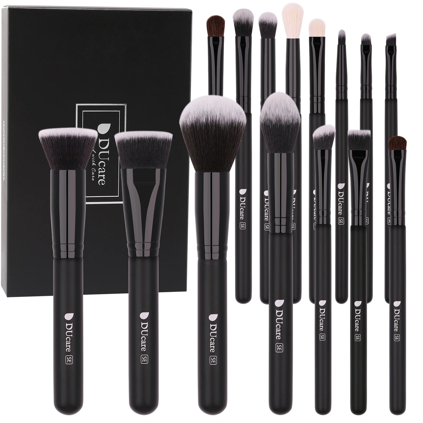 DUcare Professional Makeup Brushes Set 15-32Pcs Makeup Brush Set Synthetic Foundation Powder Blush Eyeshadows Highlighter Brush