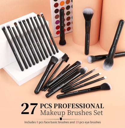 DUcare Professional Makeup Brushes Set 15-32Pcs Makeup Brush Set Synthetic Foundation Powder Blush Eyeshadows Highlighter Brush
