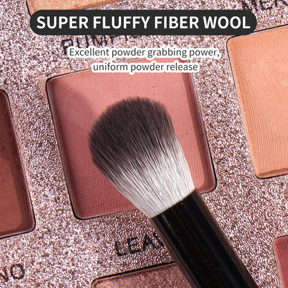 MAANGE 4pcs Dual-ended Makeup Brushes Set With Box Foundations Powder Conceal Blush for Eyeshadow Basic Brush Beginner Travel