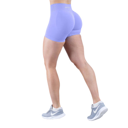 Dfyne Impact Shorts 4.5'' Low Waist Seamless Yoga Shorts Scrunch Bum Gym Shorts Women Workout Biker Stretch Fitness Short XS-XL