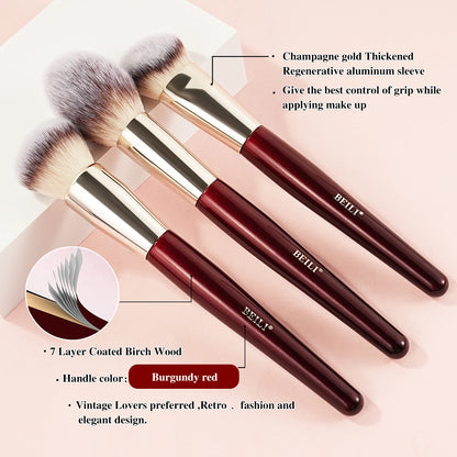 BEILI Professional Makeup Brushes Set 9/15/30 Pcs Foundation Contour Eyeshadow Blending Synthetic Hair Beauty Cosmetics Brush