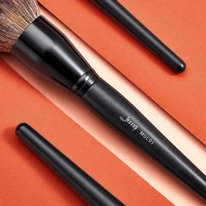 Jessup Powder Brush Makeup Large Finishing Mineral Powder Brush,Vegan Flawlessl Face Brush makeup for Powder&Blush&Bronzer MUL01