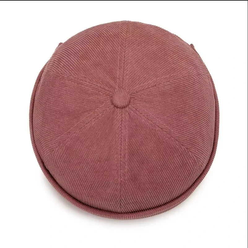 New Four Seasons Hats, Tide Melon Skin Hats, Beanie Landlord Hats, Spring And Autumn Versatile Hip Hop Hats, Round Hats, Casual